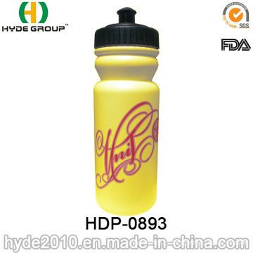 Garrafa de água material dos esportes do PE livre do BPA 600ml (HDP-0893)